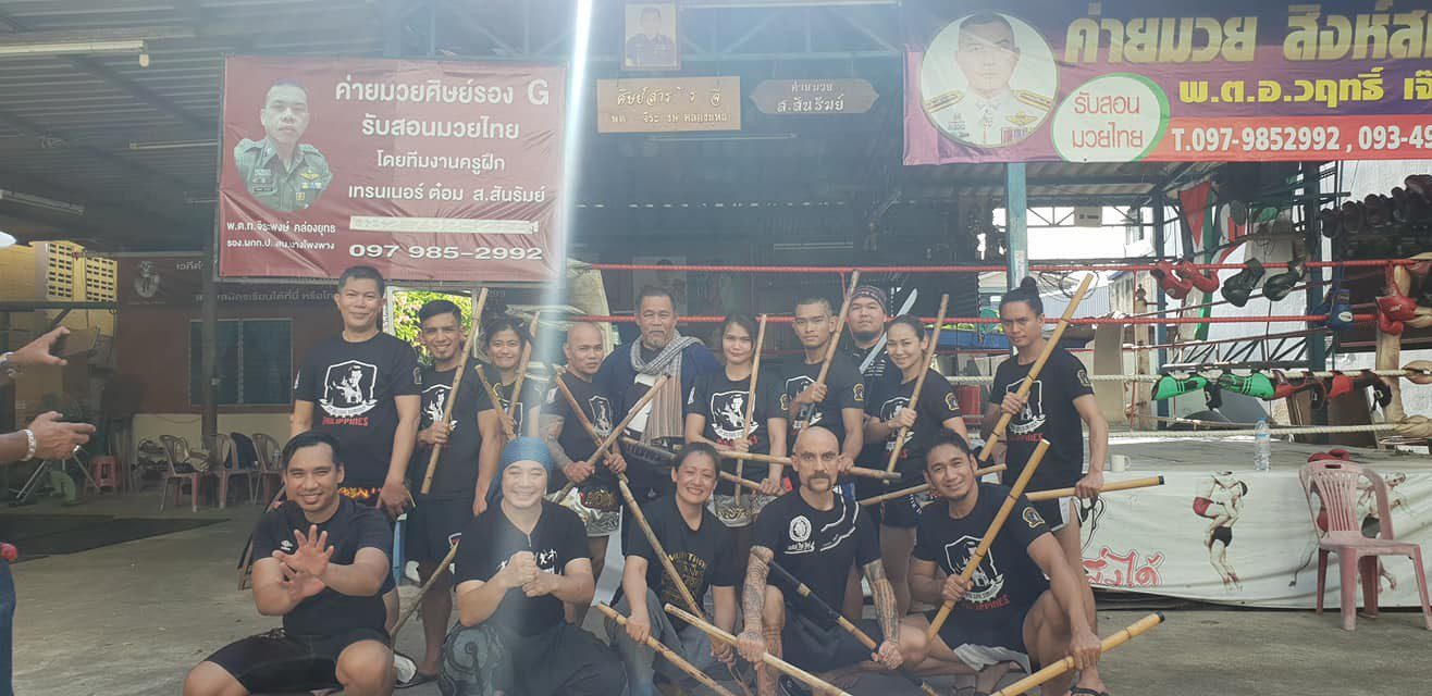 Tactical Thai Sword Seminar at Sit Kru Sane, Siamyout group, Kru Nuat