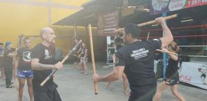 Tactical Thai Sword Seminar at Sit Kru Sane, Siamyout group, Kru Nuat