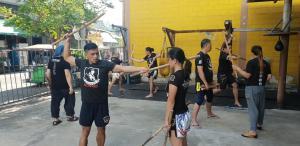 Tactical Thai Sword Seminar at Sit Kru Sane, Siamyout group, Kru Nuat