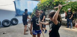 Tactical Thai Sword Seminar at Sit Kru Sane, Siamyout group, Kru Nuat