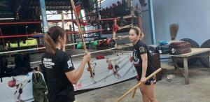 Tactical Thai Sword Seminar at Sit Kru Sane, Siamyout group, Kru Nuat