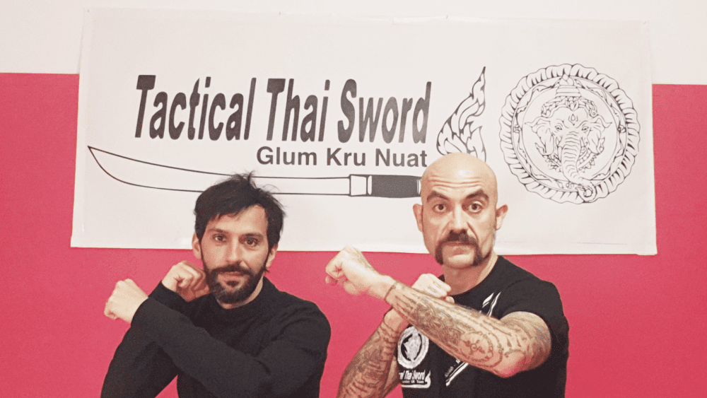 First Muay Chaiya class for Saivo | Tactical Thai Sword - Glum Kru Nuat