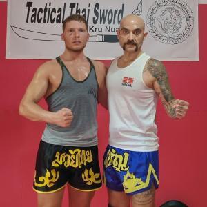 Alfonso and Kru Nuat - Tactical Thai Sword London