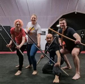 Tactical Thai Sword London - Glum Kru Nuat - group class