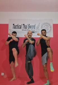 Tactical Thai Sword GKN - Josh and Connor - First Muay Boran class