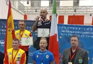 podium for 2024 gold medal at European Dap Thai Championship