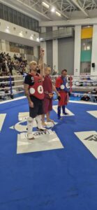 winner at the final for 2024 gold medal at European Dap Thai Championship