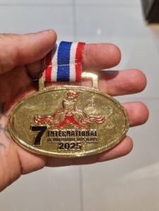 Gold medal at 2025 World Dap Thai Championship, Bangkok Thailand