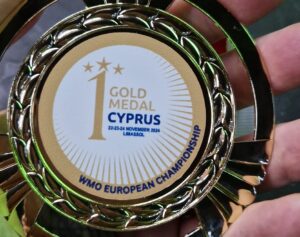 Gold Medal at 2024 WMO European Dap Thai Championship