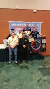 podium - gold medal at European Dap Thai Championship, Sevilla 2025